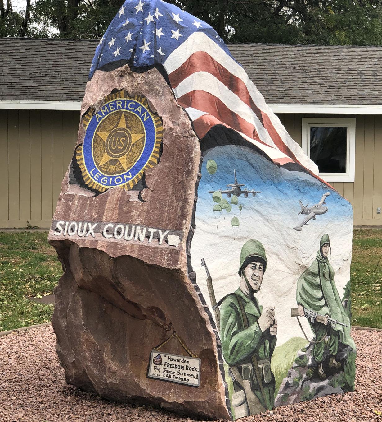 Freedom Rock in Hawarden
